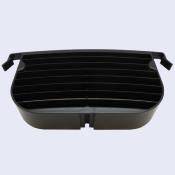 grille ouverture distribution noire
