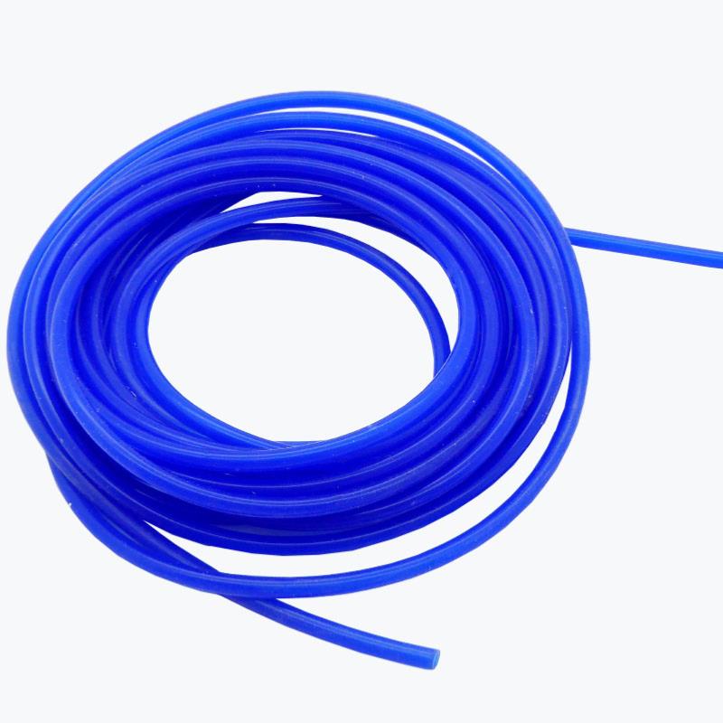 tuyau silicone 5x9 bleu (le mètre) ***