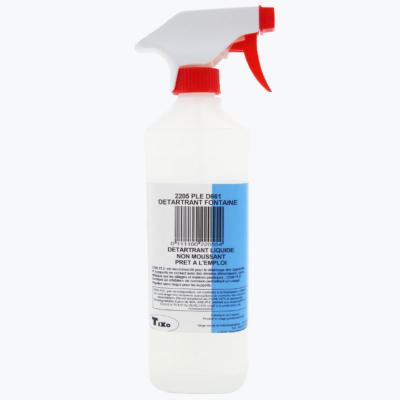 Spray détartrant alimentaire fontaine