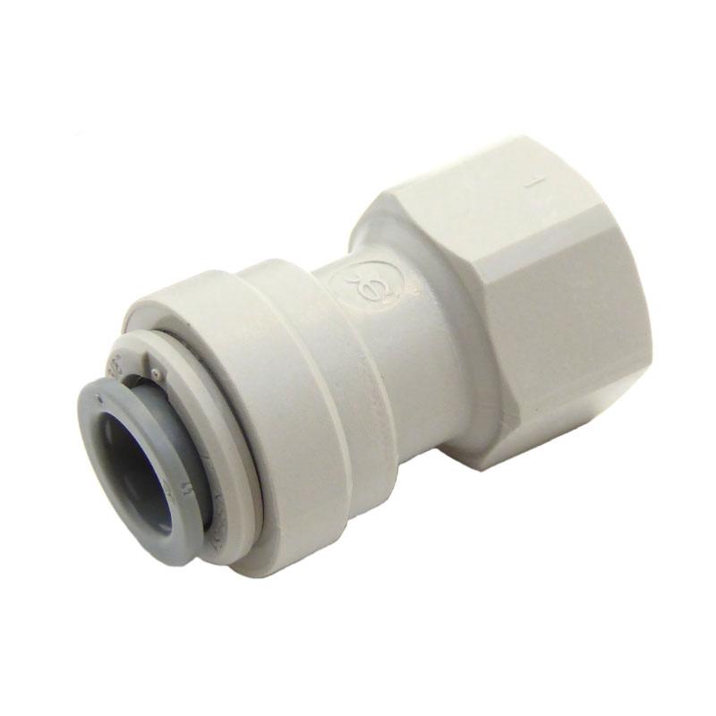 Raccord Droit John Guest BSP 3/8" – Pour Tuyau 8 Mm – Filetage BSP 3/8, Connexion Robuste Et Fiable