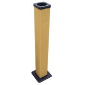 collecteur 1 colonne carton brun