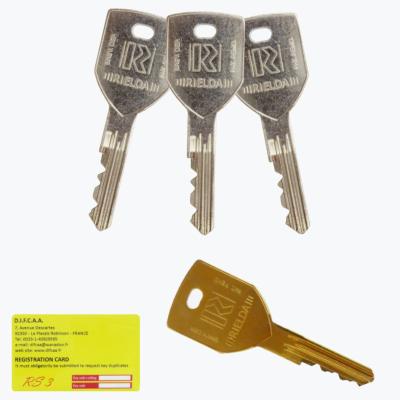 lot 1+3 clés Rielda RS3 code