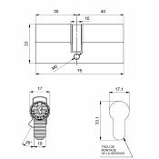 cylindre double RS2 35/40