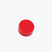 bouton rond rouge lola