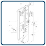 01 - Porte, ct extrieur