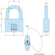 cadenas 60/35 acier