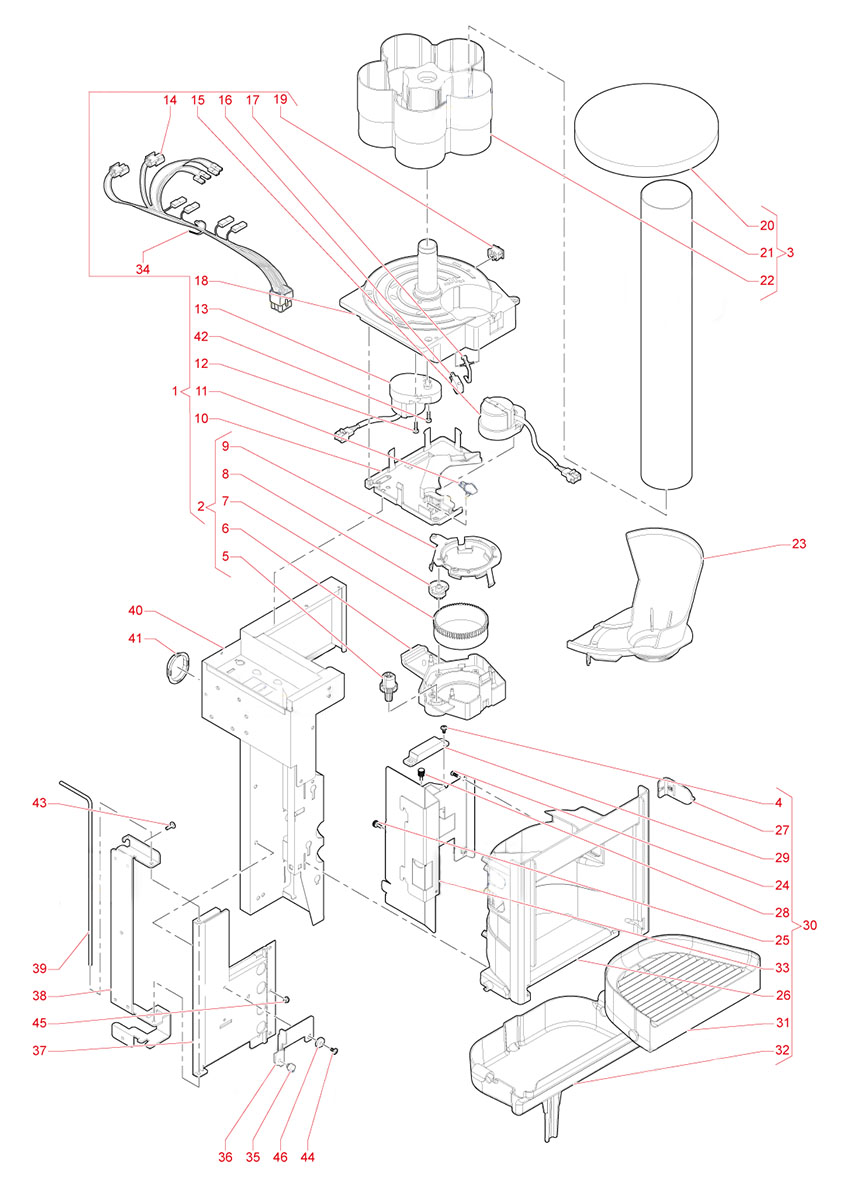 06 - Tourelle gobelets