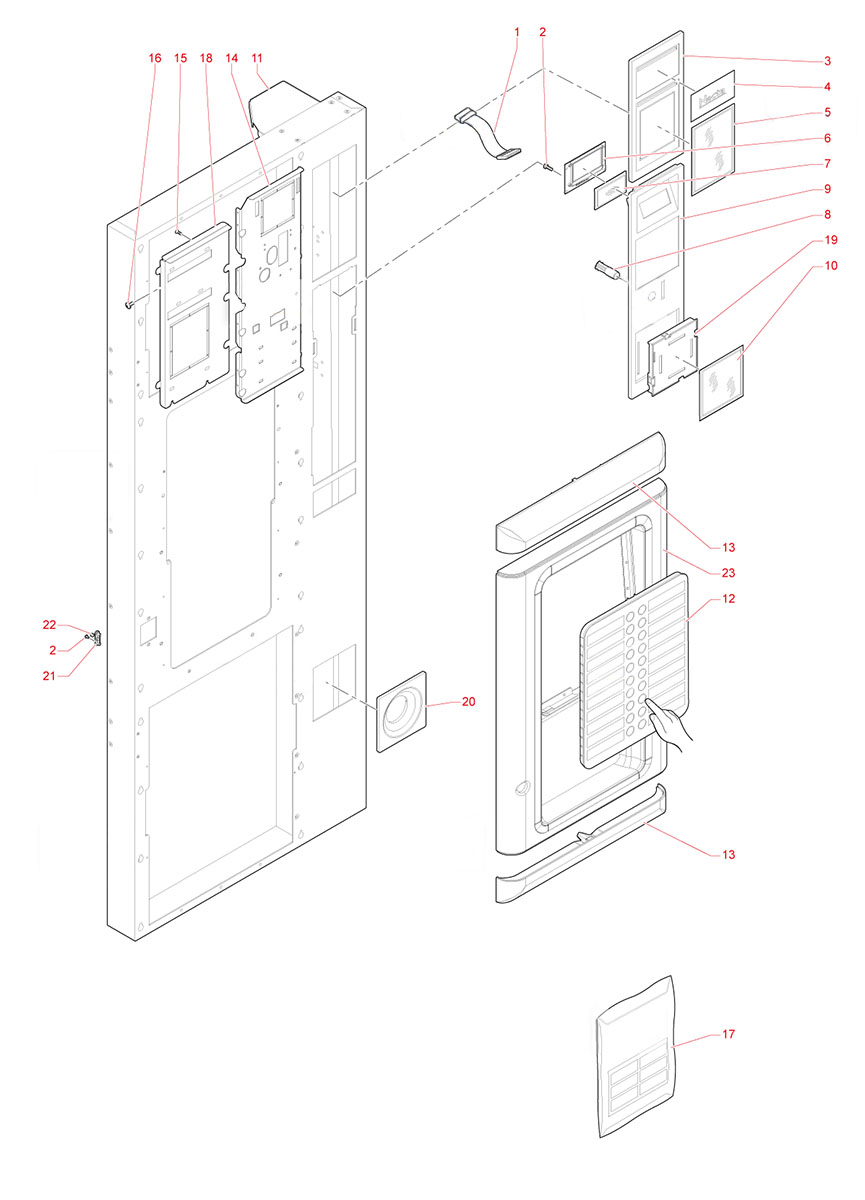 01 - Porte, c�t� ext�rieur