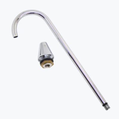 col de cygne long + embase conique