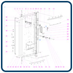 01 - Porte standard, ct extrieur