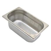 bac inox 18/10 AISI 304 perforé 2,8