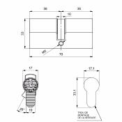 cylindre double RS2 35/35